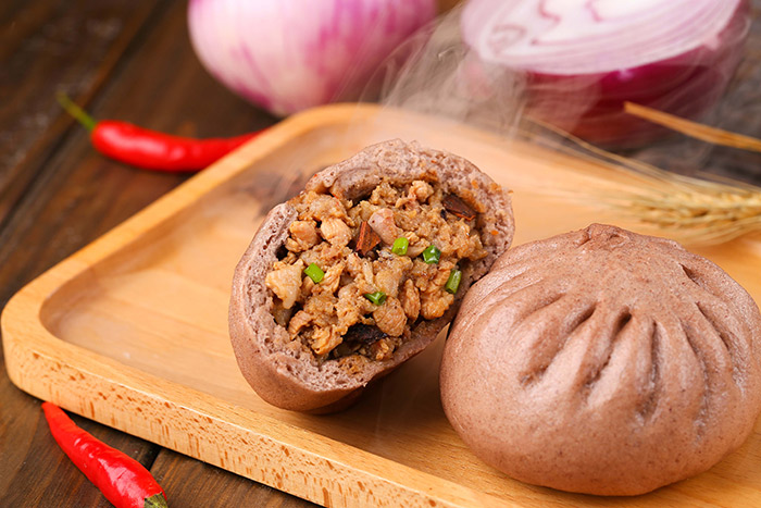 鹵汁鮮肉包