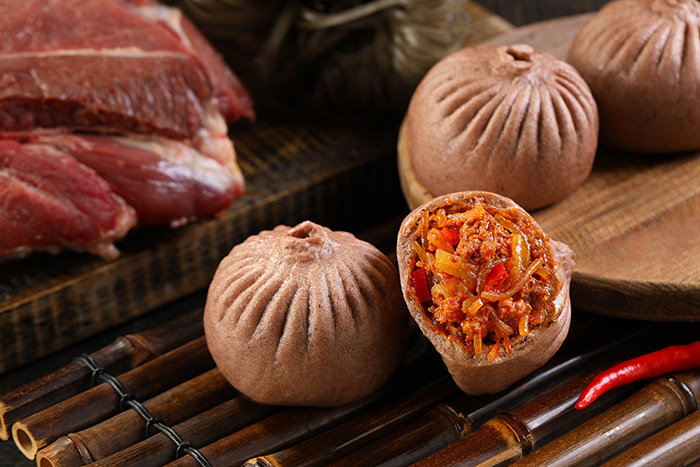 粉絲肉沫包